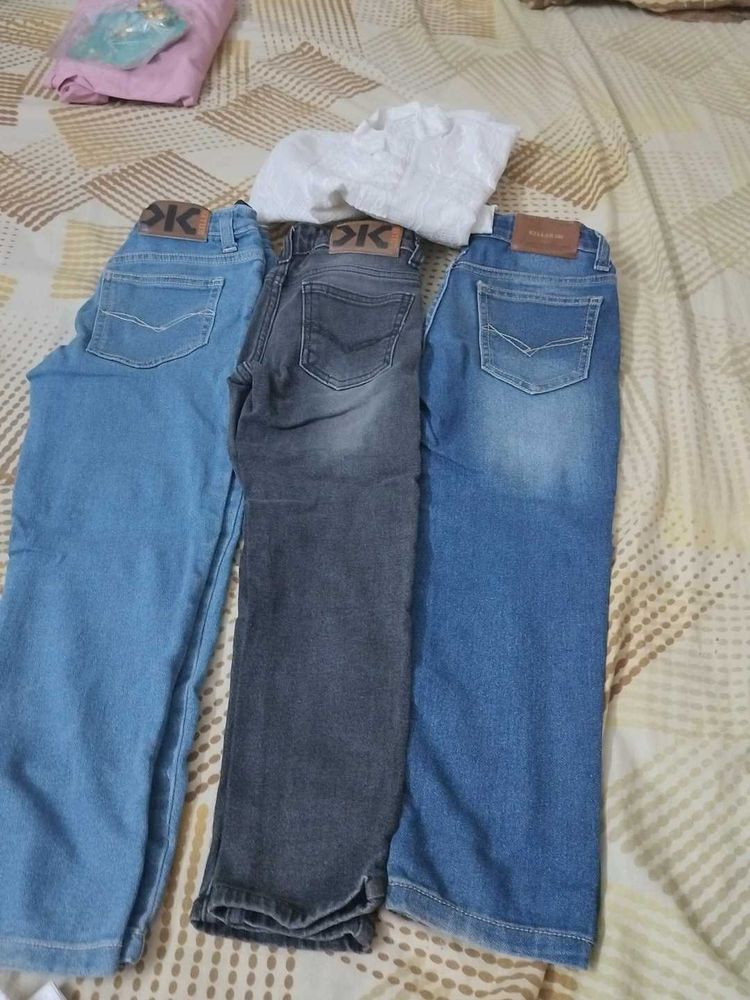 6-8 yrs killer denims 3 Pairs