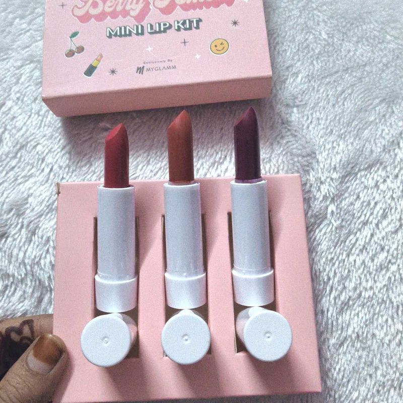 MyGlamm Mini Lip Kit - Berry Smoothie Amor