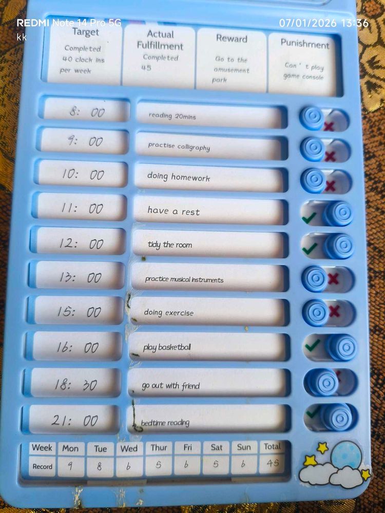 Kids Chore Chart