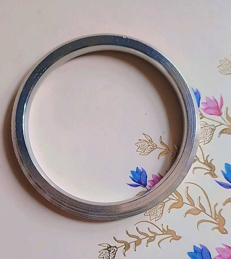 🔥SALE🔥Silver Stainless Steel Punjabi Kada