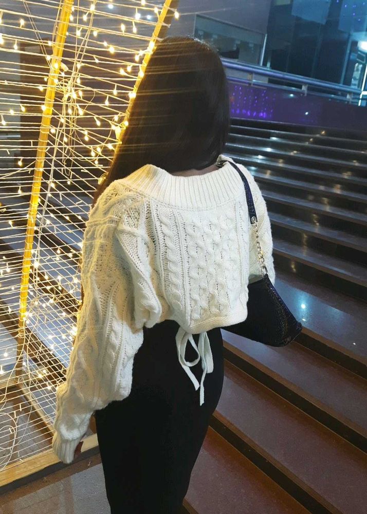 Cozy Knit Cropped Sweater