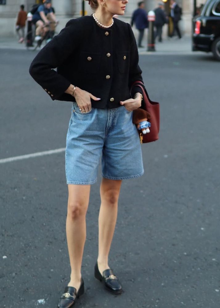 Levi’s Classic Light Wash Denim Shorts