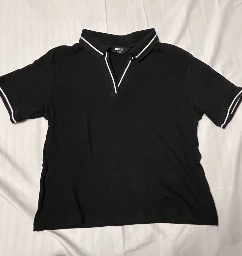 Classic Black Polo Shirt