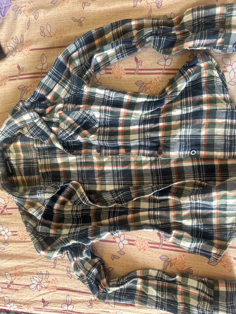Plaid Flannel Shirt