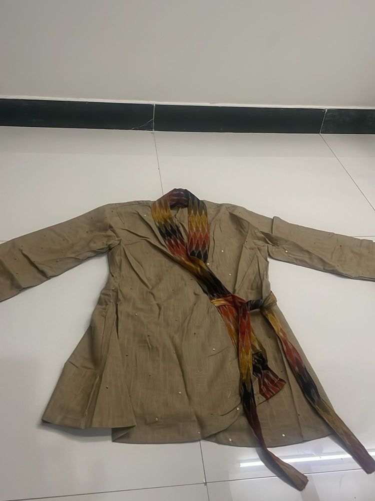 Designer Kurta with Scarf
