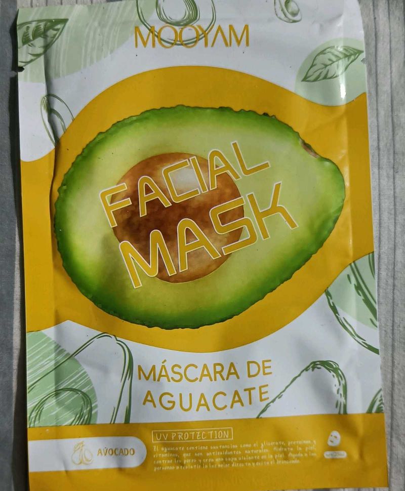 MOOYAM K-beauty Avocado Facial Mask
