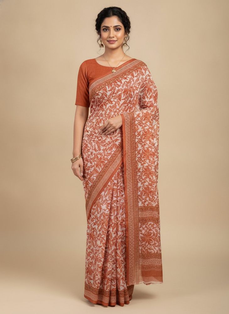 Georgette Saree With Blouse