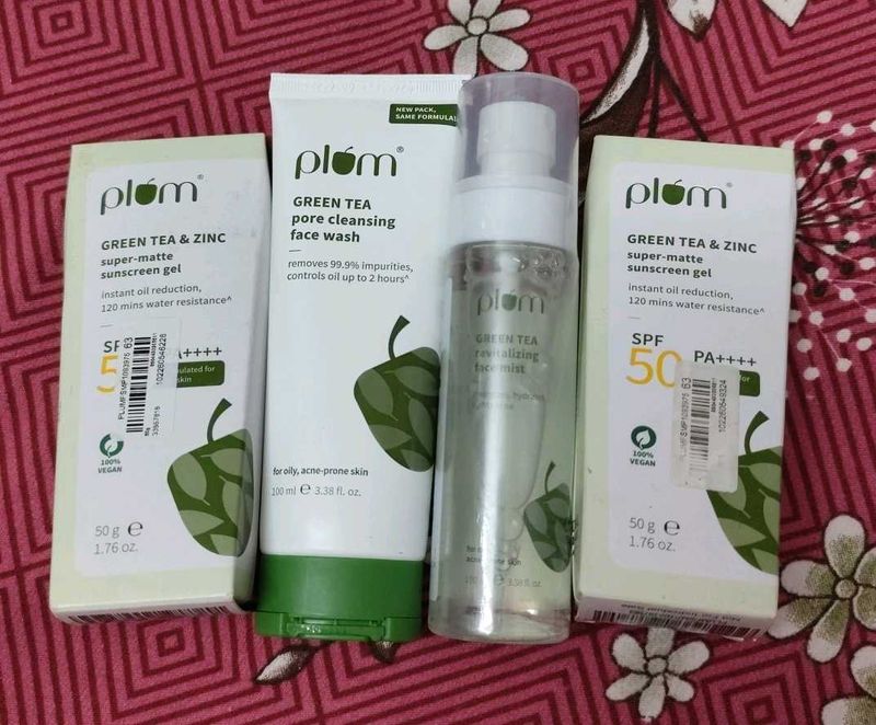 Plum Green Tea Skincare Set