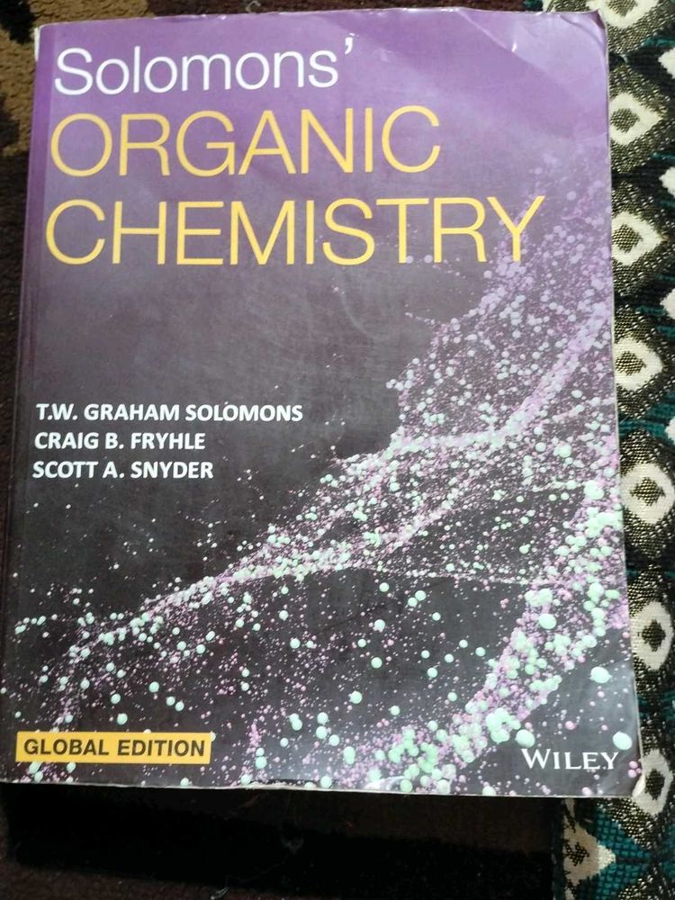 Solomons Organic Chemistry Book