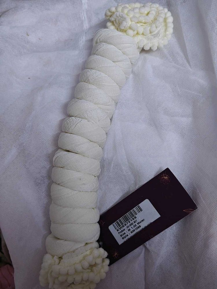 Cream cotton Dupatta with writo notebook