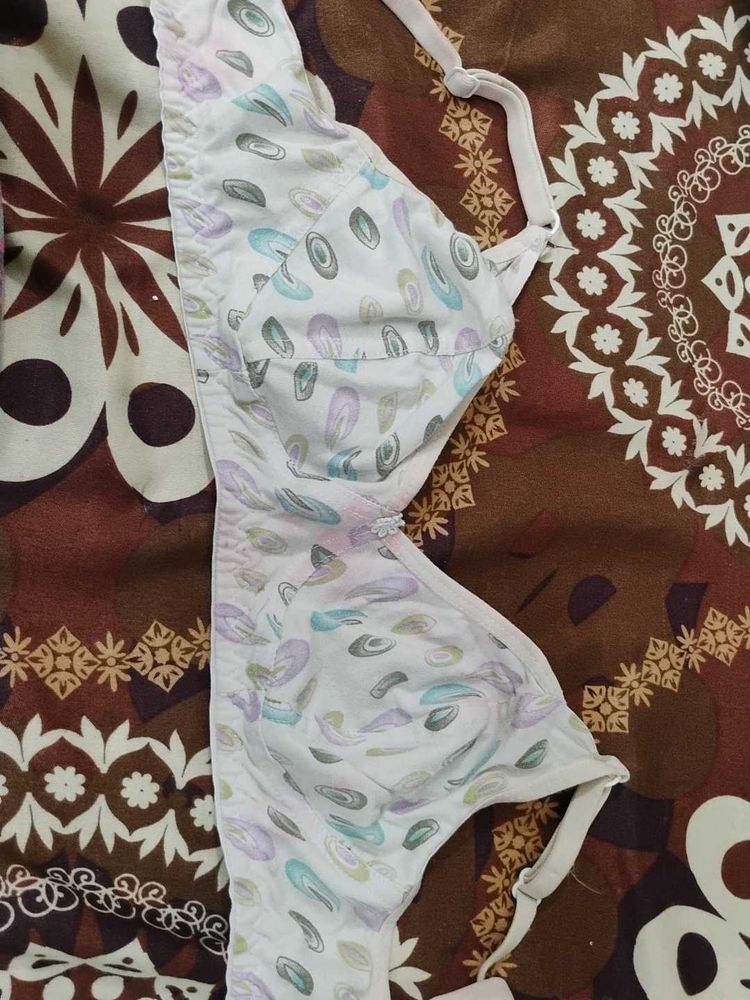 Comfortable Printed Cotton Bra
