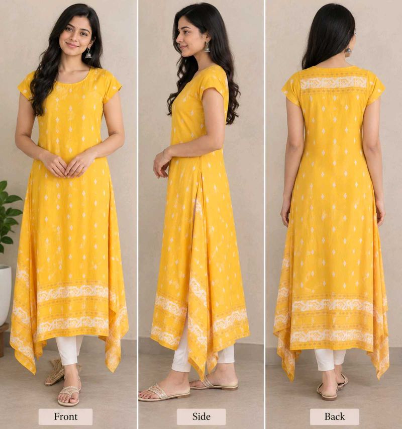 avaasa  Asymmetrical Kurta.Brand new.Selling due t