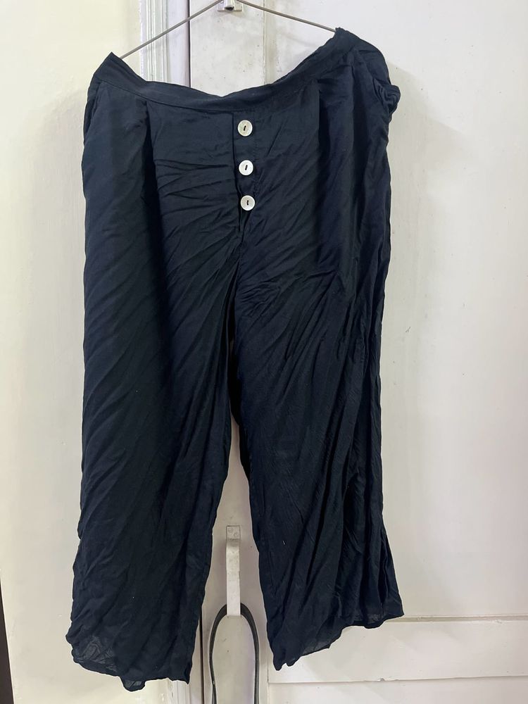 High Waist Capri Pants