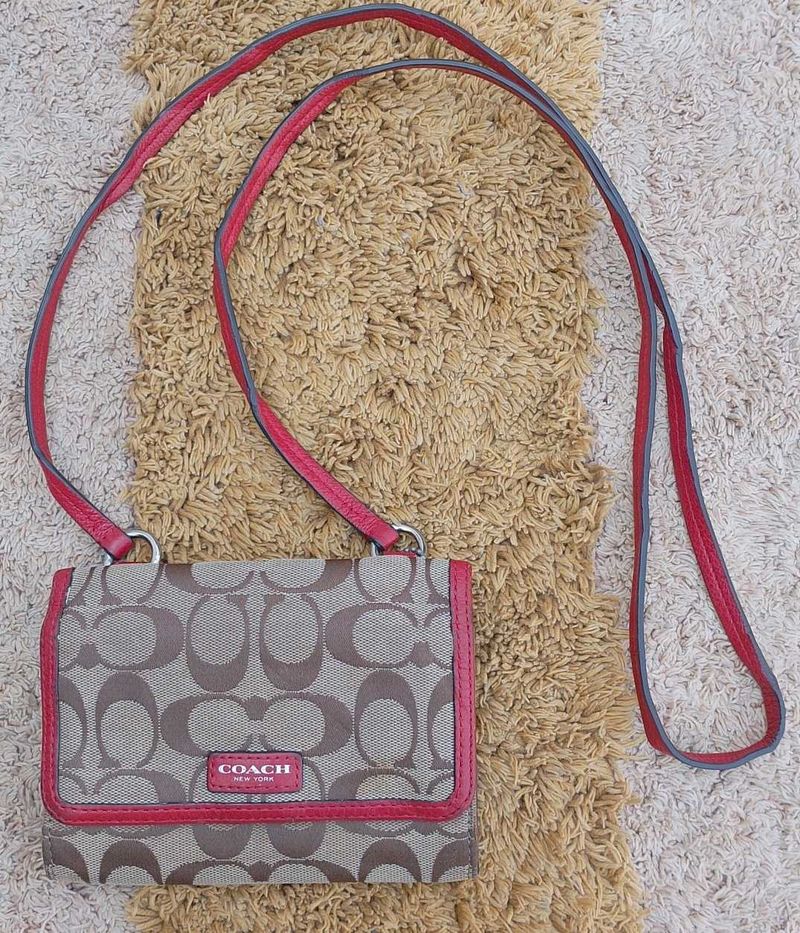 Coach Monogram Crossbody Bag