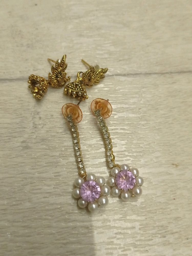 2 Combo Earings