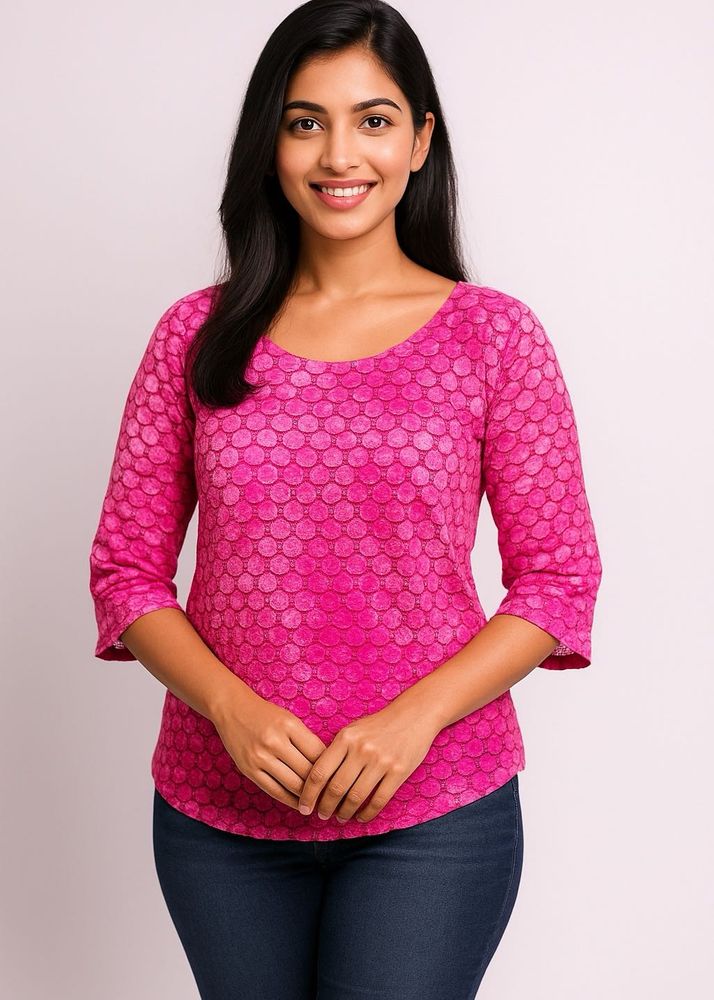 Pink Lace Top