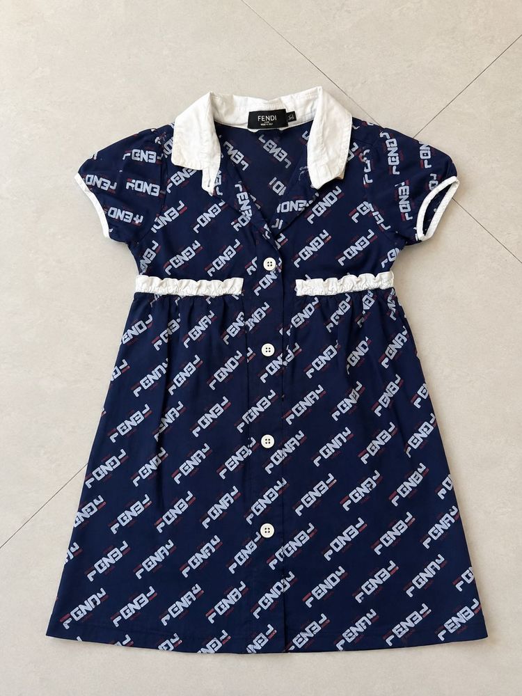 Fendi Logo Dress