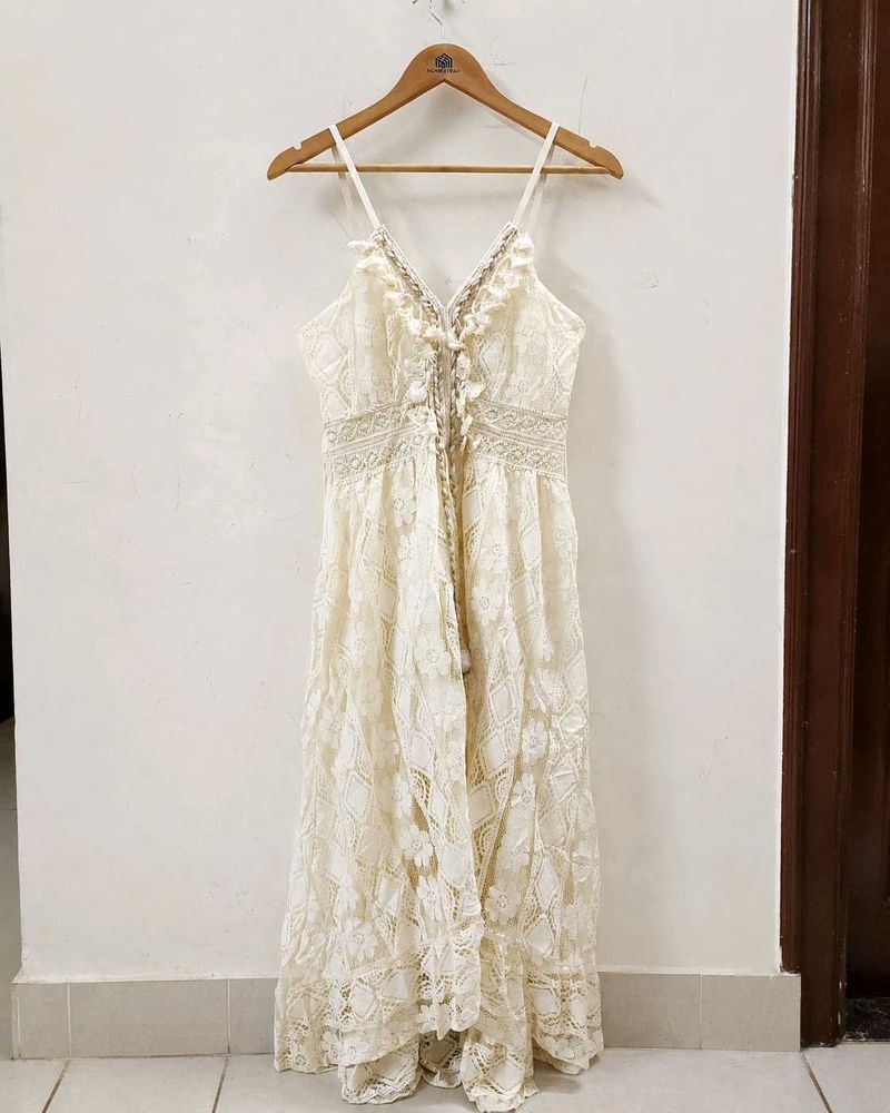 Boho Lace Maxi Dress