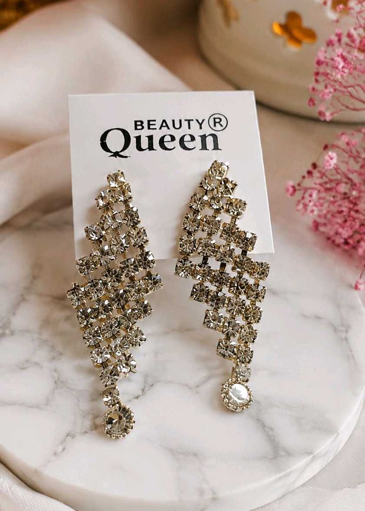Elegant Crystal Dangle Earrings