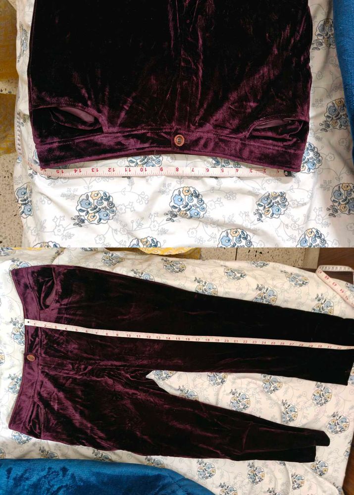Plush Velvet Pants