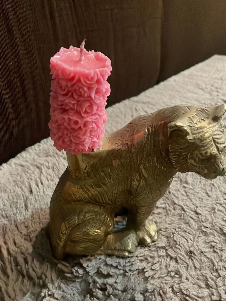 Tiger Candle Holder