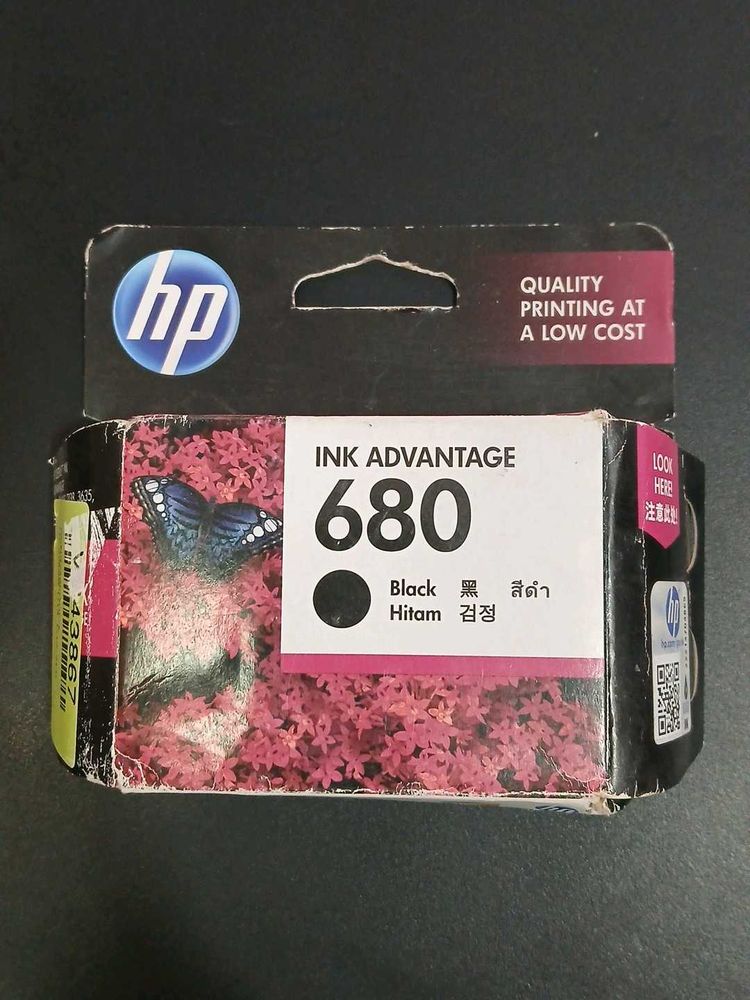 HP Ink Advantage 680 Black Cartridge