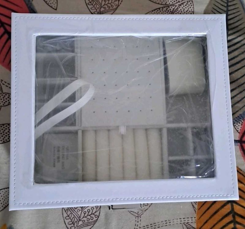 White Jewelry Box Organizer