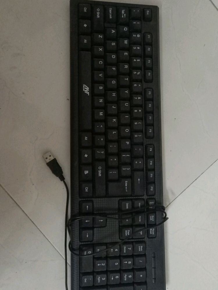 ANT Value Wired Keyboard And Mouse