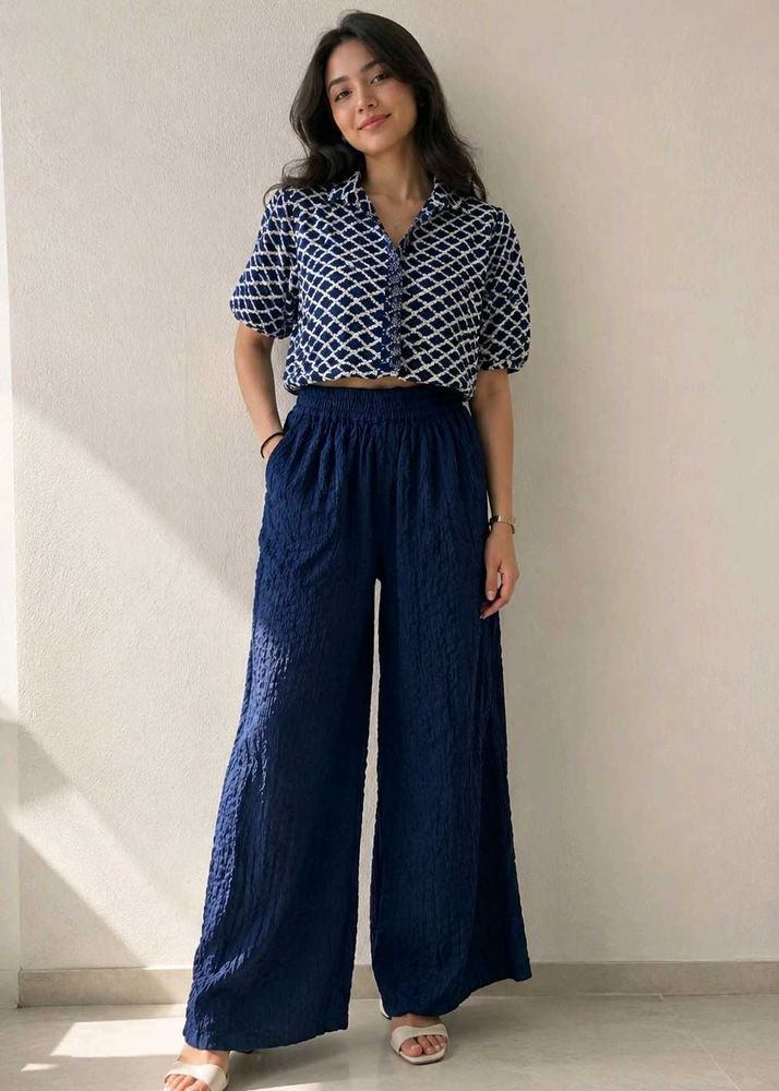 Wide Leg Pants and jacket