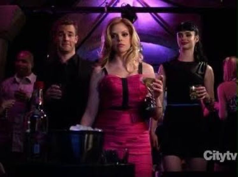 couture Pink bandage Mini Dress