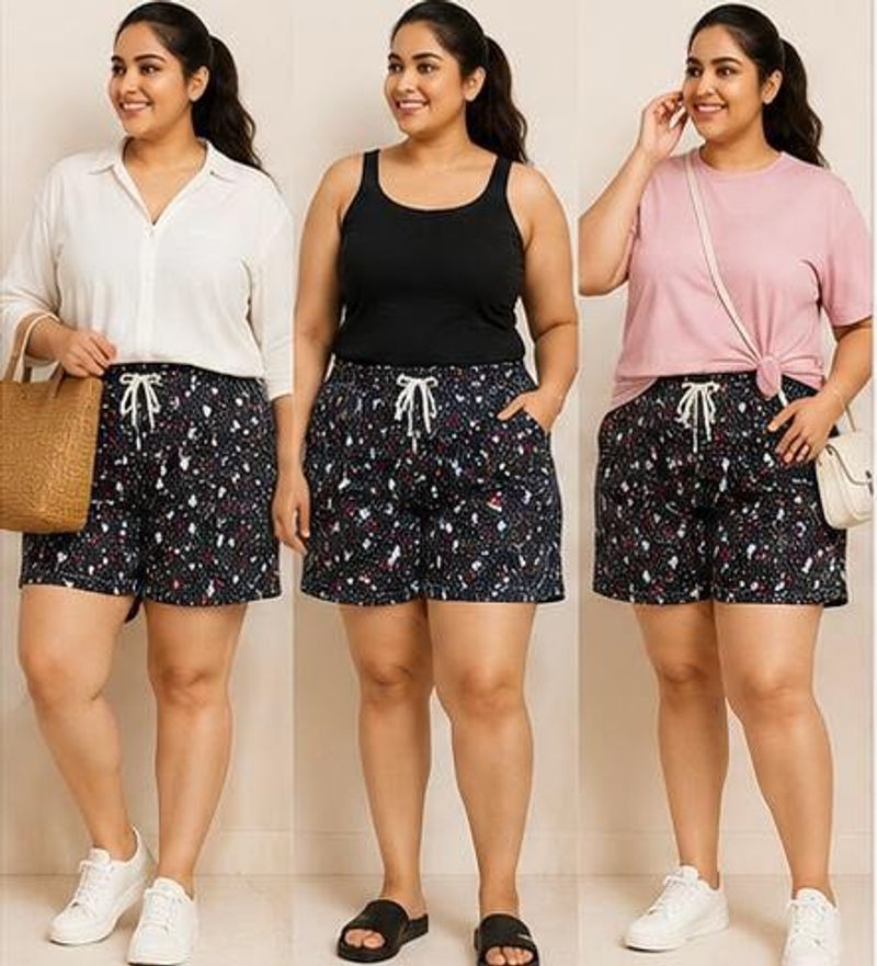Comfy Printed Lounge Shorts