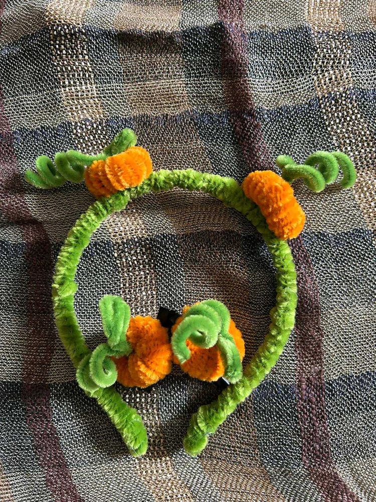 Cute Pumpkin Headband
