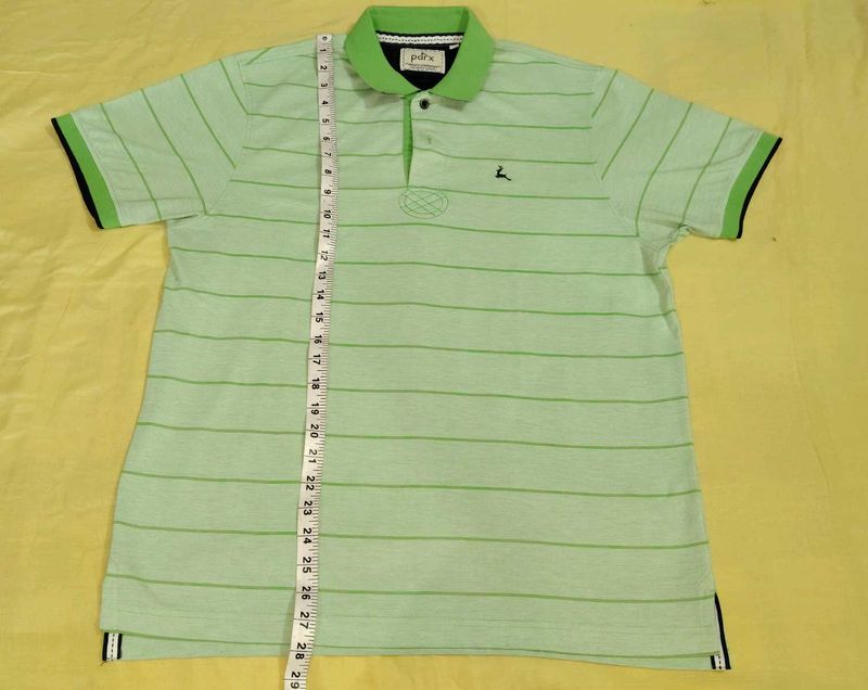 Men's Striped Polo Shirt
