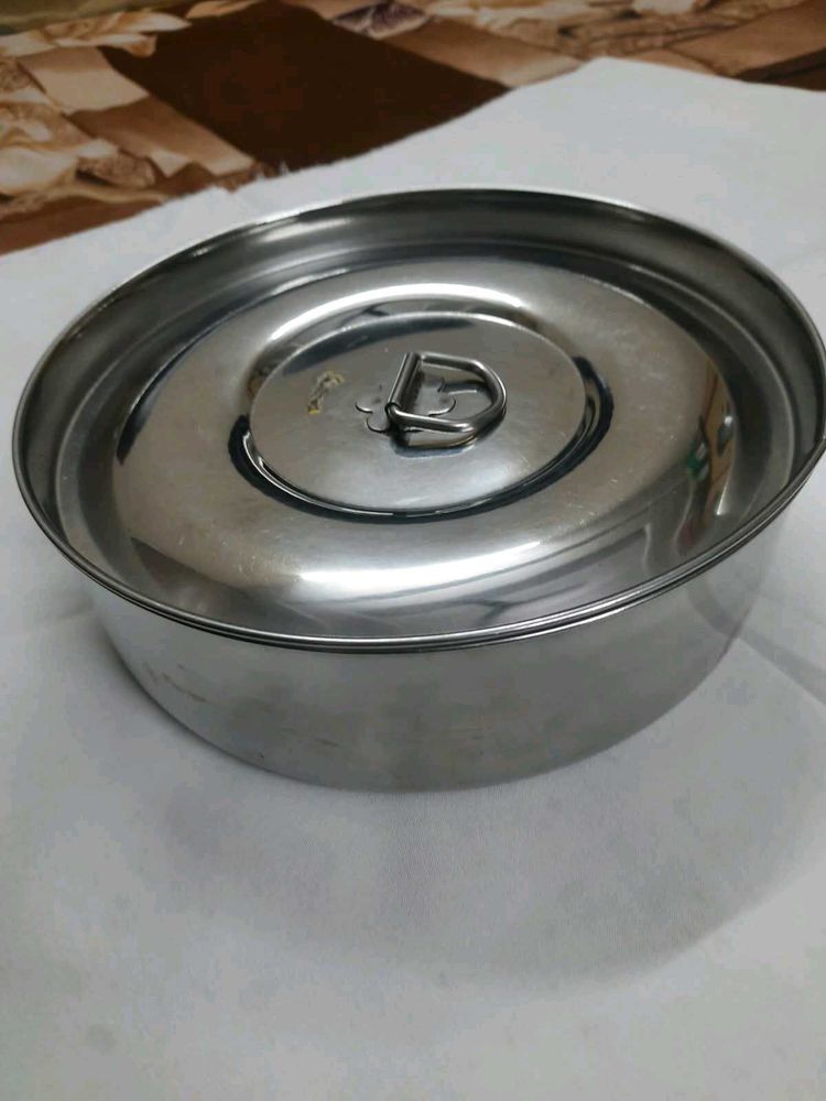 Stainless Steel masala box with Lid