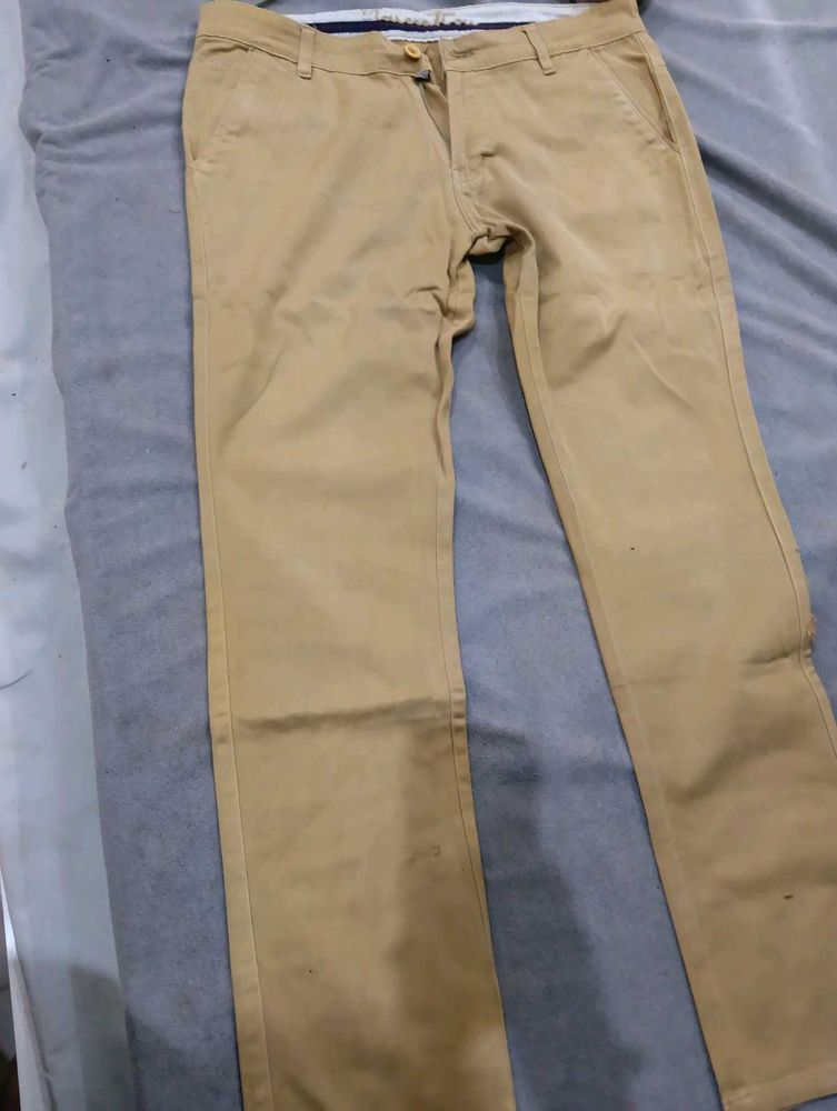 Men's Tan Chinos