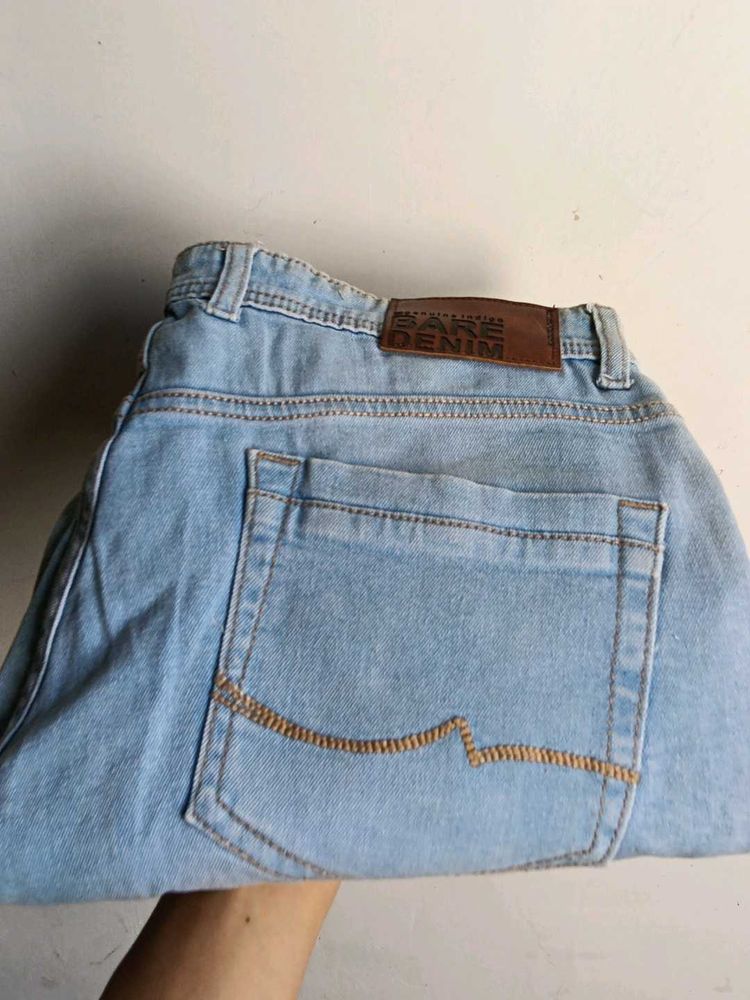 Light Wash Denim Jeans