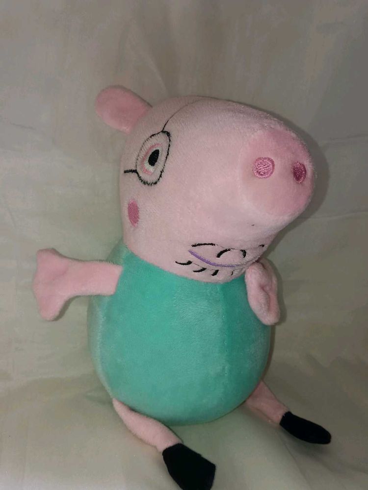 cute daddy pig soft toy 🩷 🐷