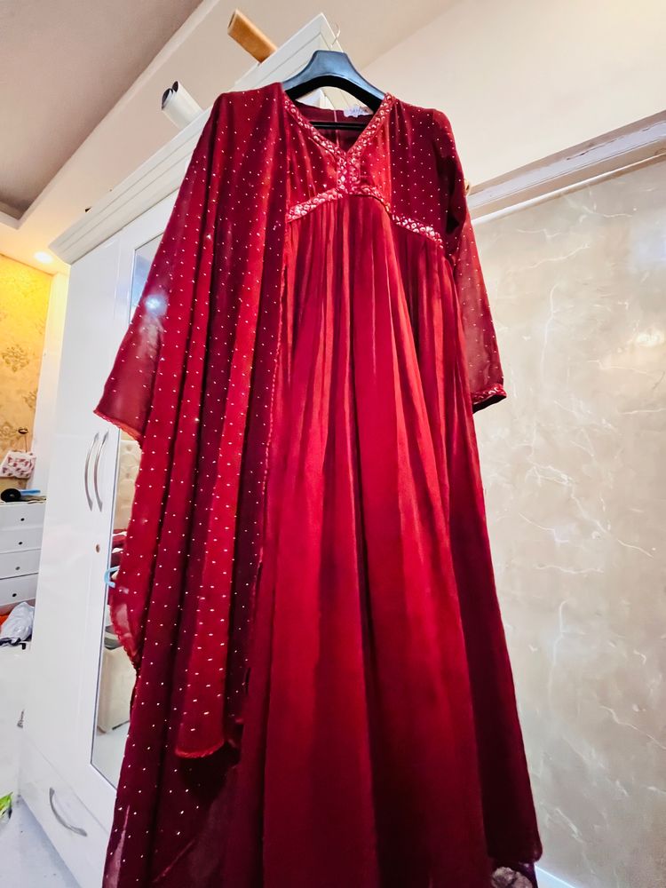 Aline Anarkali Set