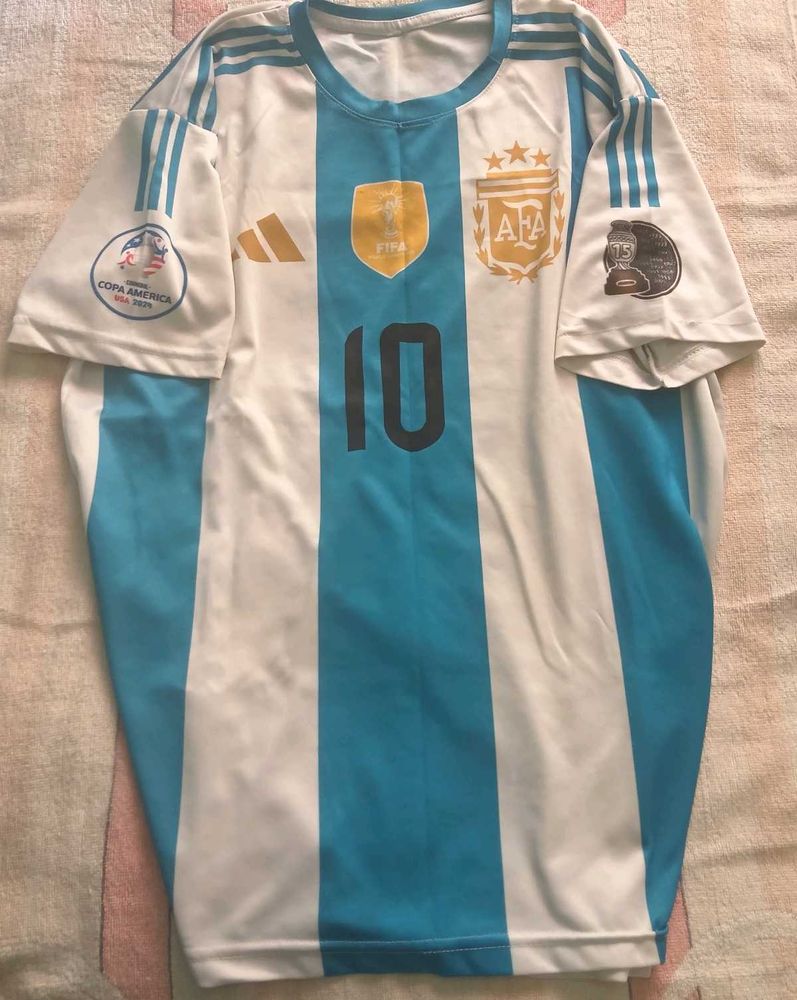 Argentina Football Jersey #10