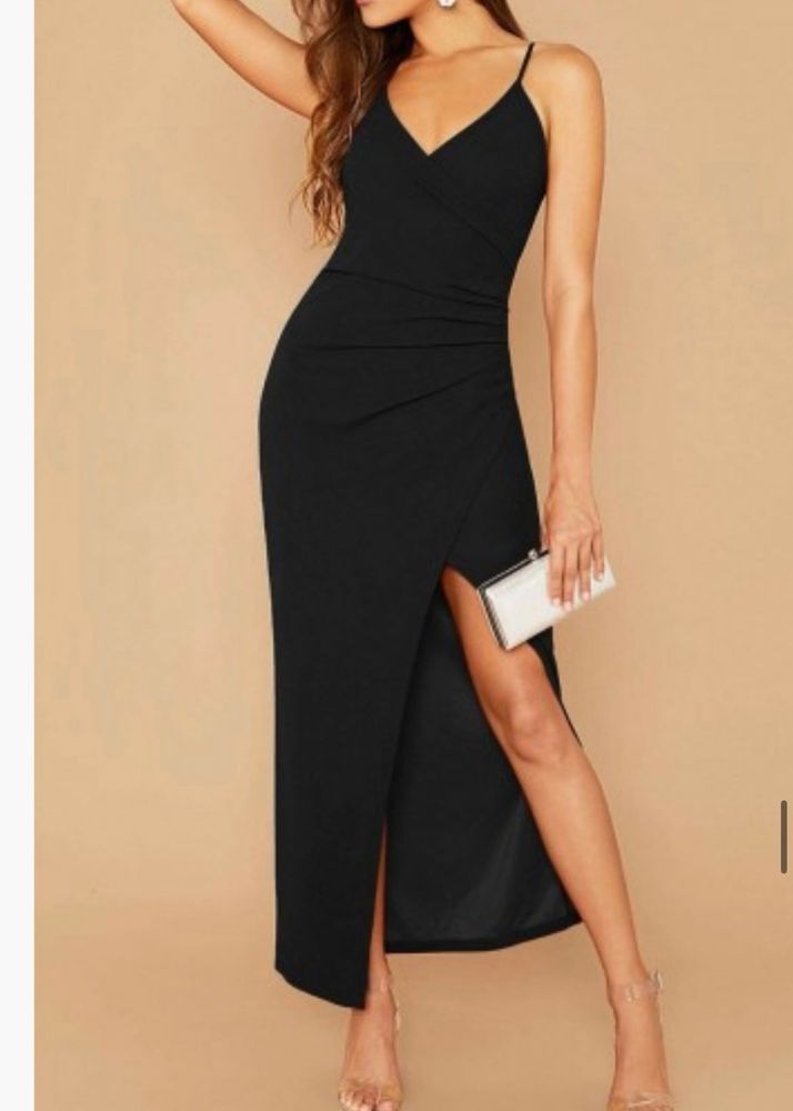 SSS black Spaghetti Strap Dress