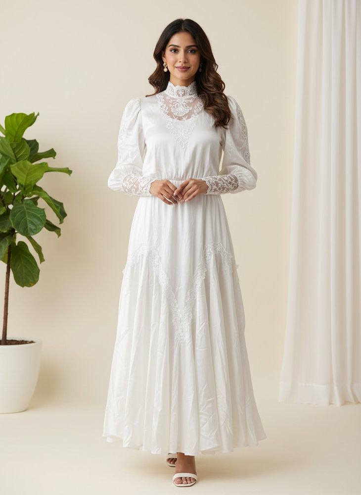 Elegant White Maxi Dress