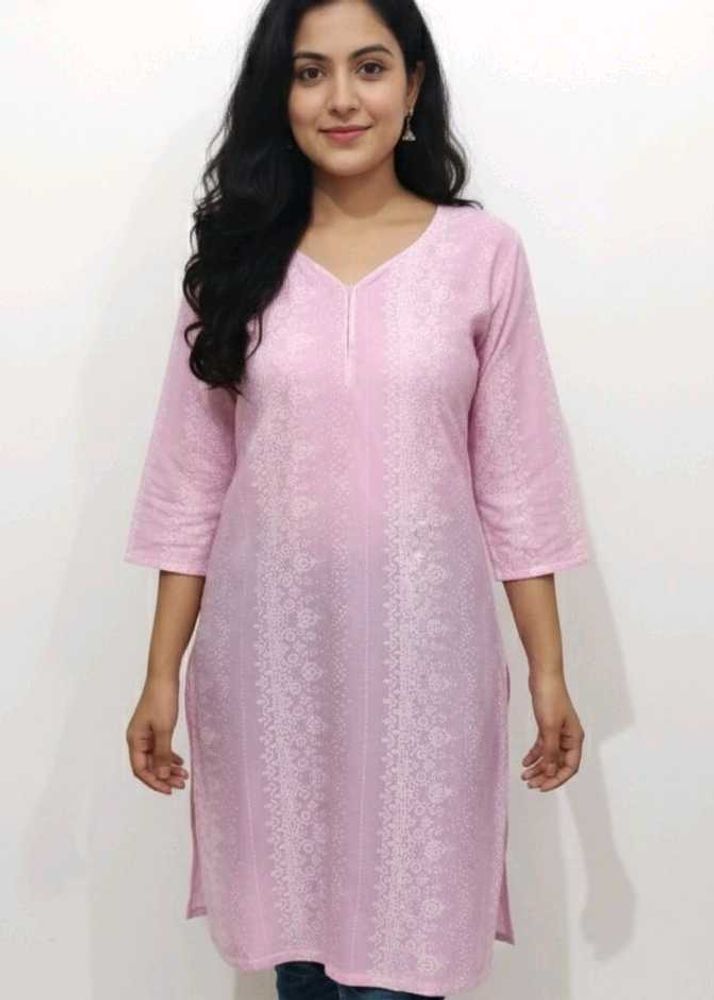 Elegant Pink Kurta