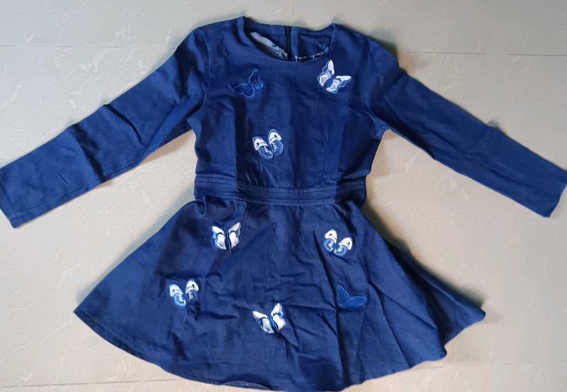 🇯🇵Blue Denim Dress
