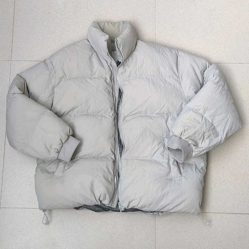 Puffer Jacket - Light Grey