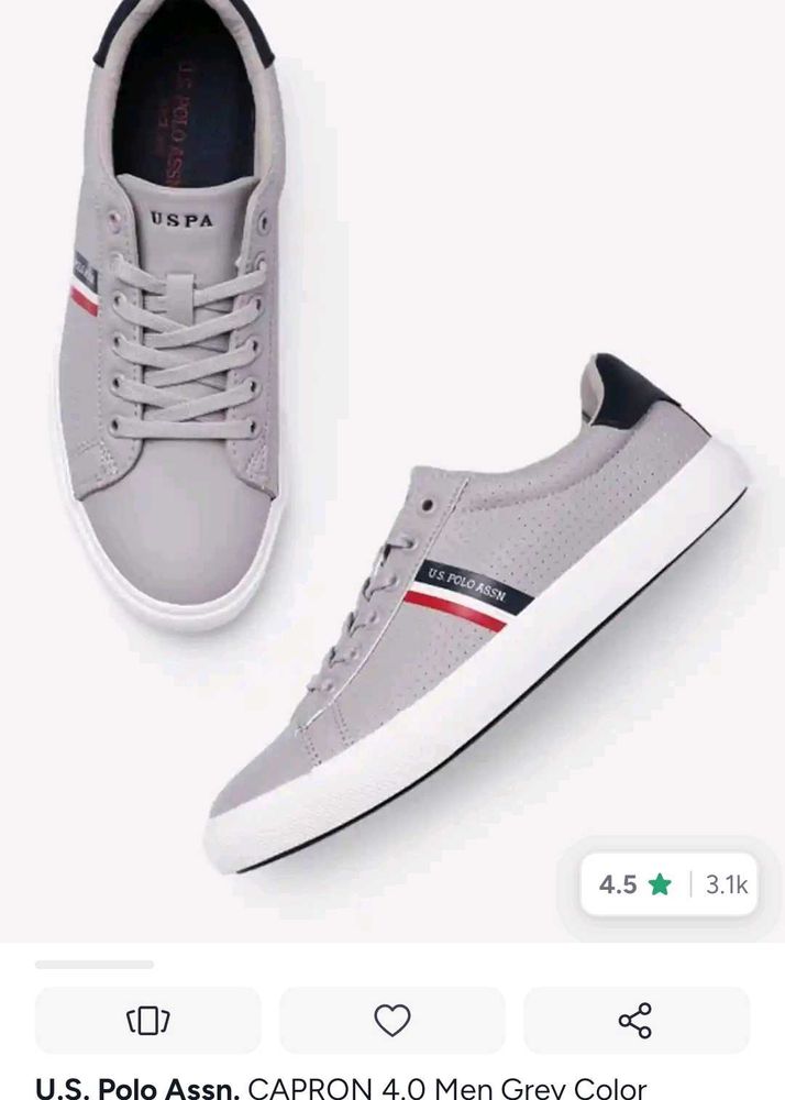US Polo Assn. Grey Sneakers