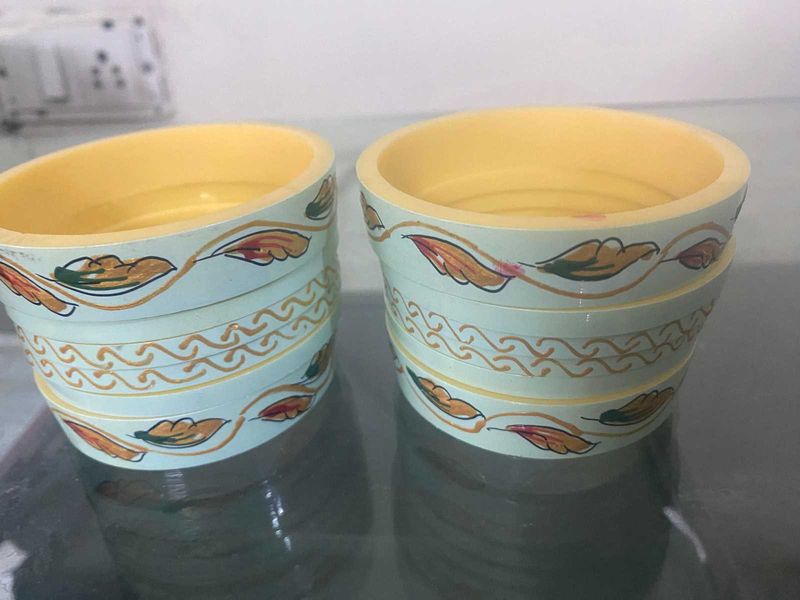 Hand-paint bangale rajputi dhalu chuda