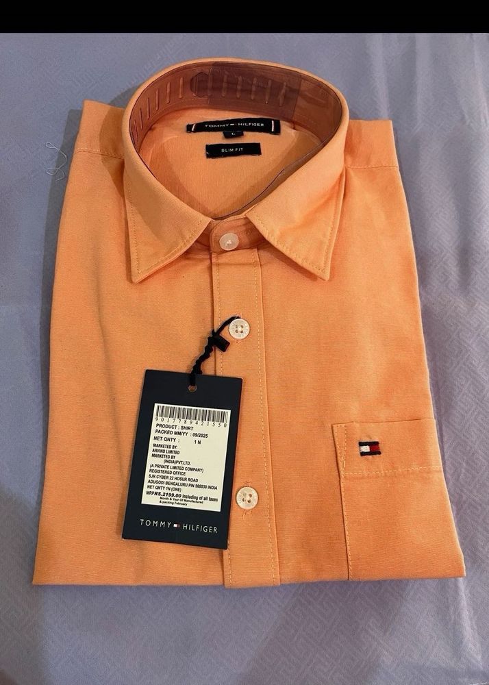 Tommy Hilfiger Men's Slim Fit Shirt newwdtag