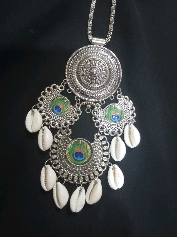 Boho Peacock Necklace