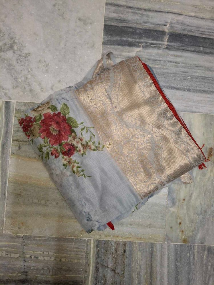 Beautiful Floral Saree