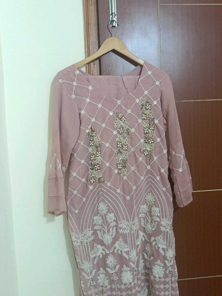 Embellished Kurta Set